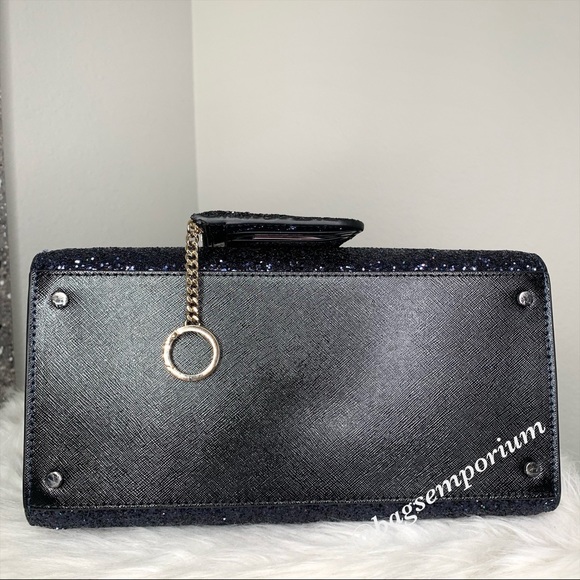 Kate Spade Cameron MD Glitter Satchel Purse Set - Picture 5 of 8
